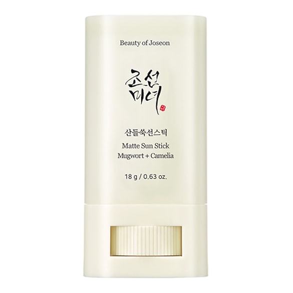 Matte Sun Stick: Mugwort + Camelia - Yağlı olmayan güneş koruması, BEAUTY OF JOSEON